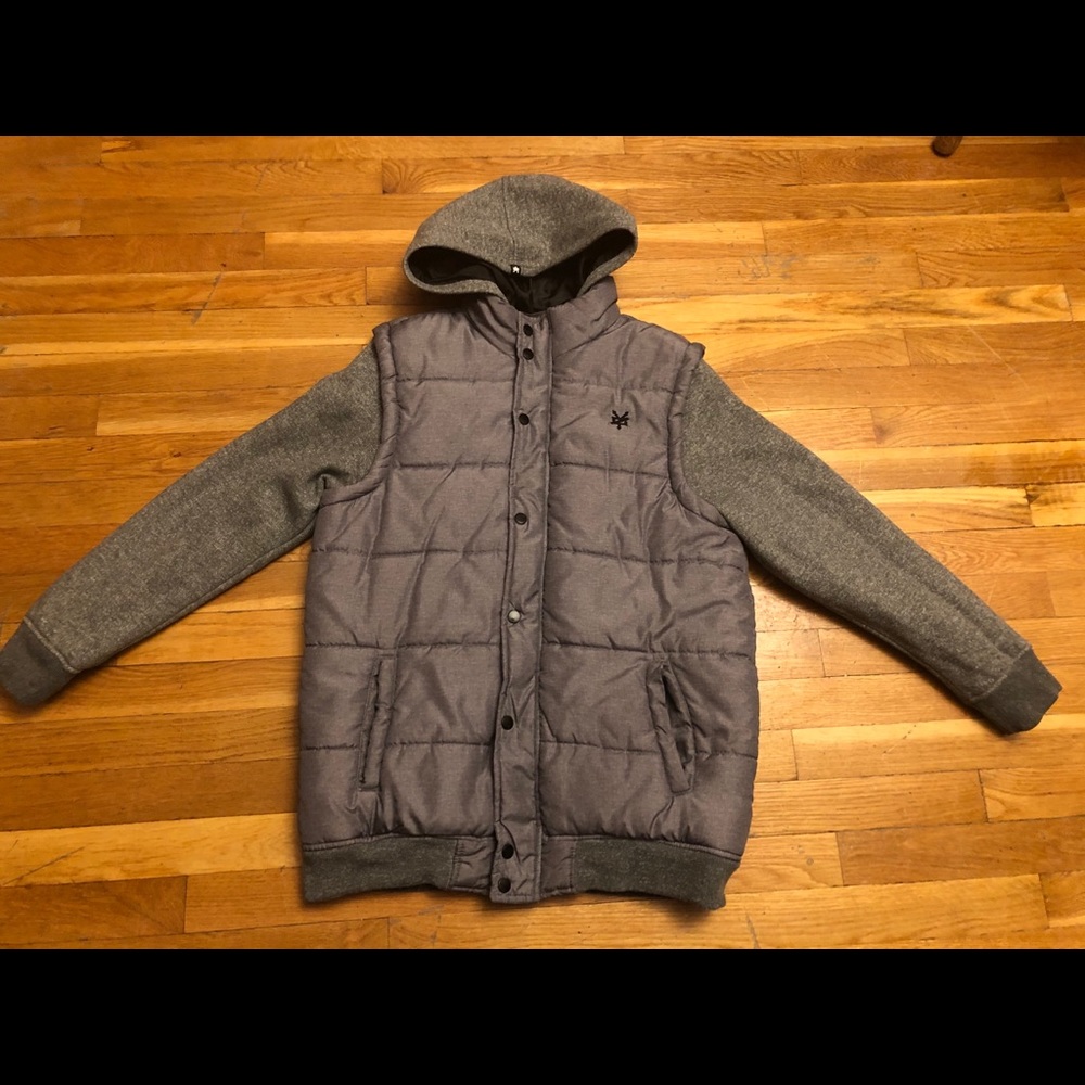 ZOO YORK Boys hoodie/vest puffer coat